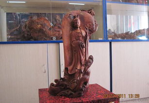 越南黄花梨 观音木雕工艺 礼品收藏品价格 厂家 图片